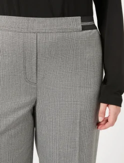 Hose aus garngefärbtem Gewebe und Lurex