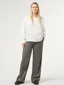 Hose aus garngefärbtem Gewebe und Viskose