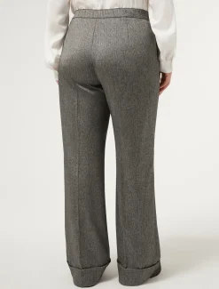 Hose aus garngefärbtem Gewebe und Viskose