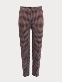 Hose aus garngefärbtem Jersey