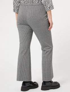 Hose aus garngefärbtem Jersey