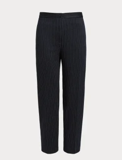 Hose aus Punto Milano Gewebe