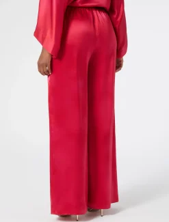 Hose aus Seidensatin