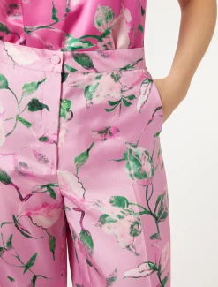 Hose aus Seidentwill