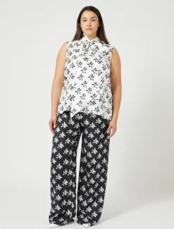 Hose aus Seidentwill