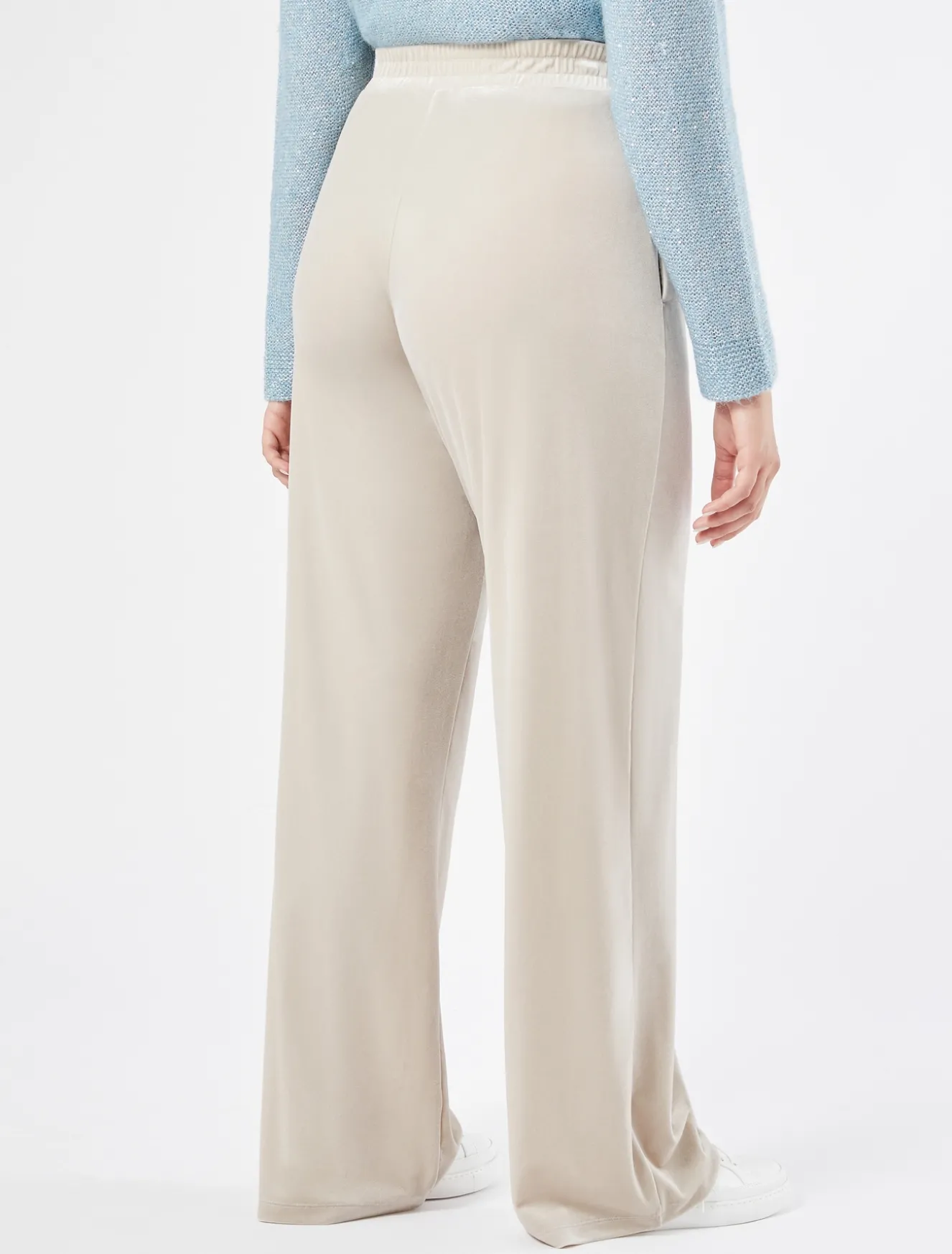 Hose aus Stretch-Chenille