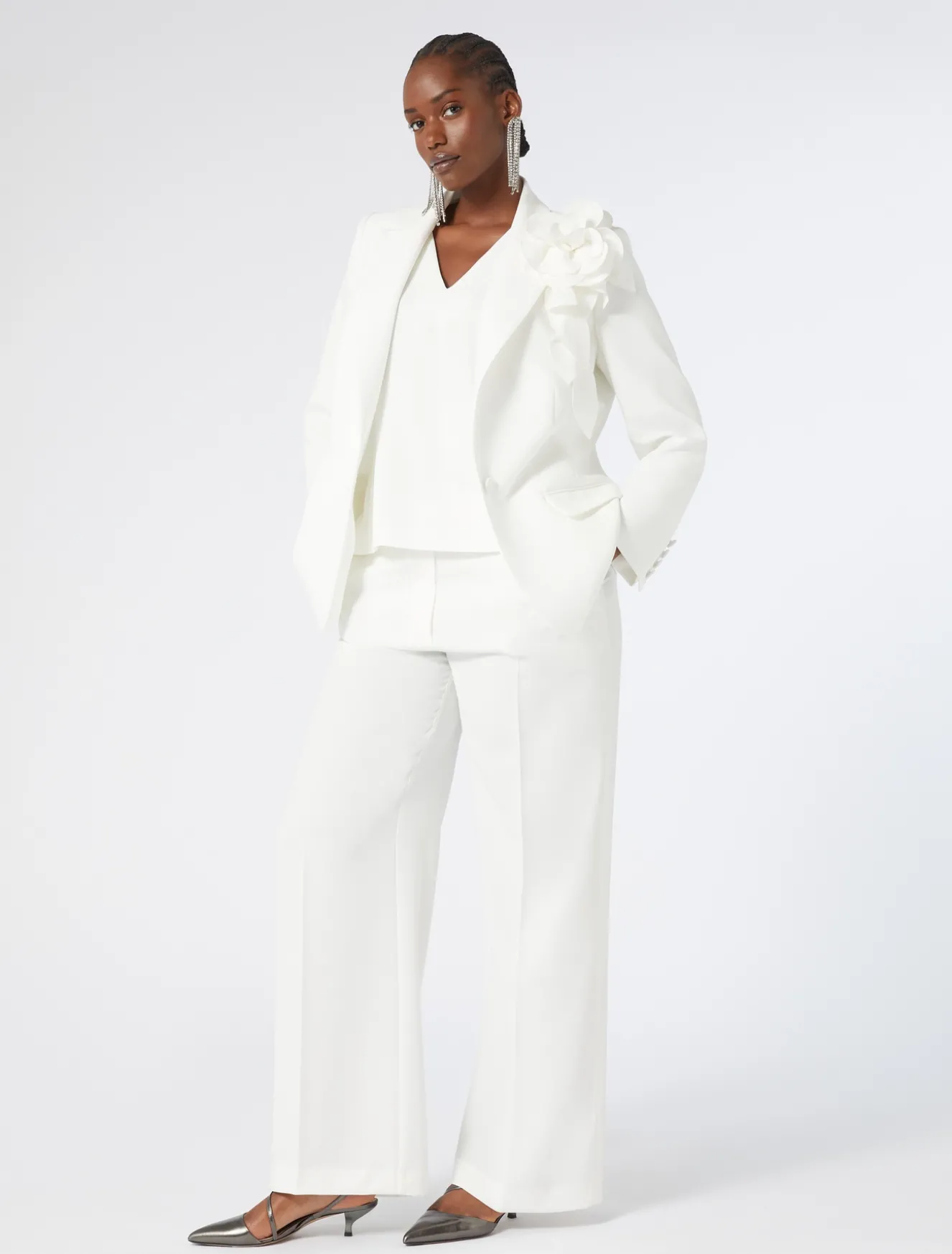 Hose aus Triacetat-Cady