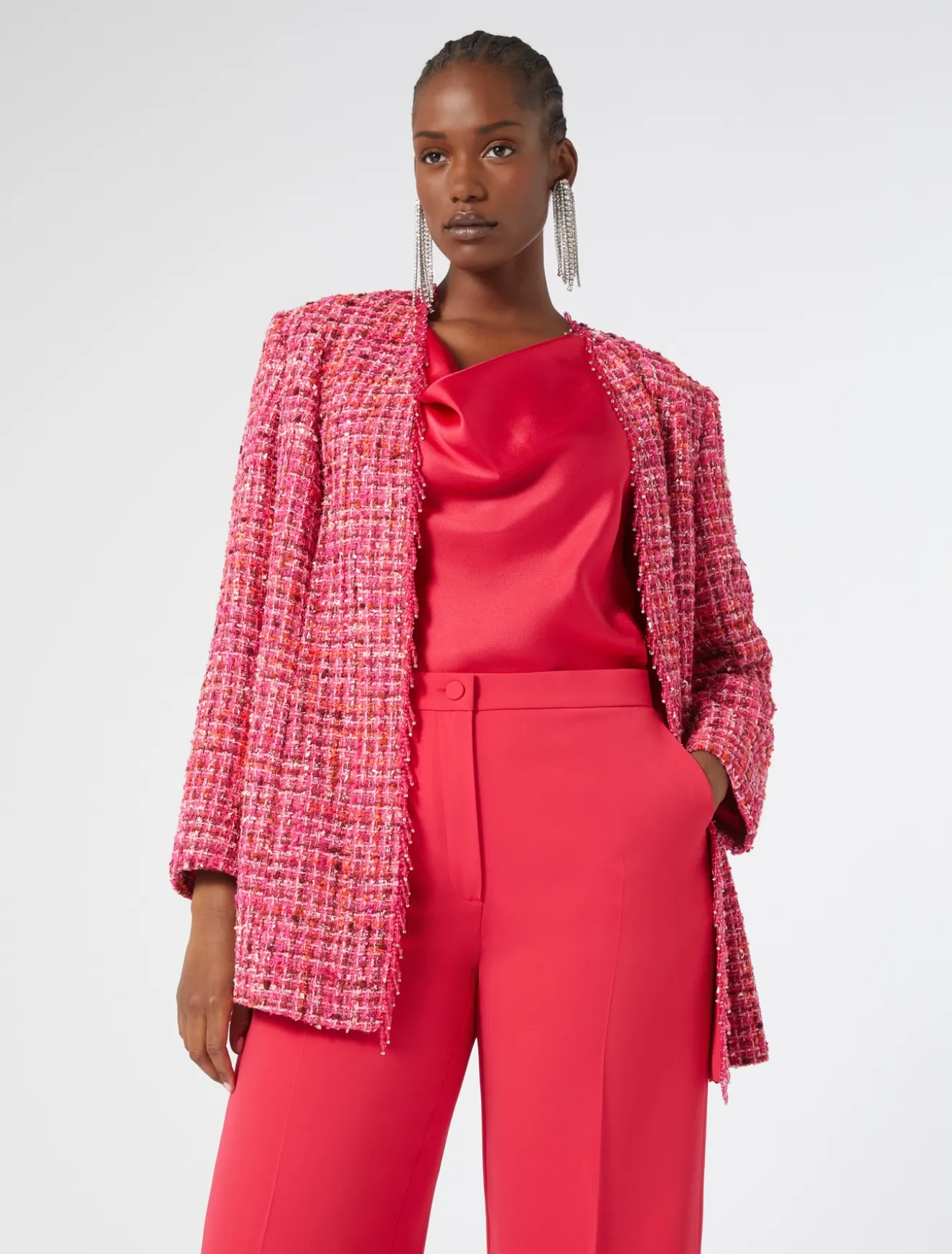 Hose aus Triacetat-Cady