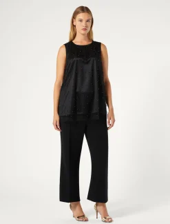 Hose aus Triacetat-Cady