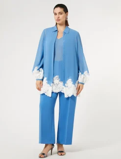 Hose aus Triacetat-Cady