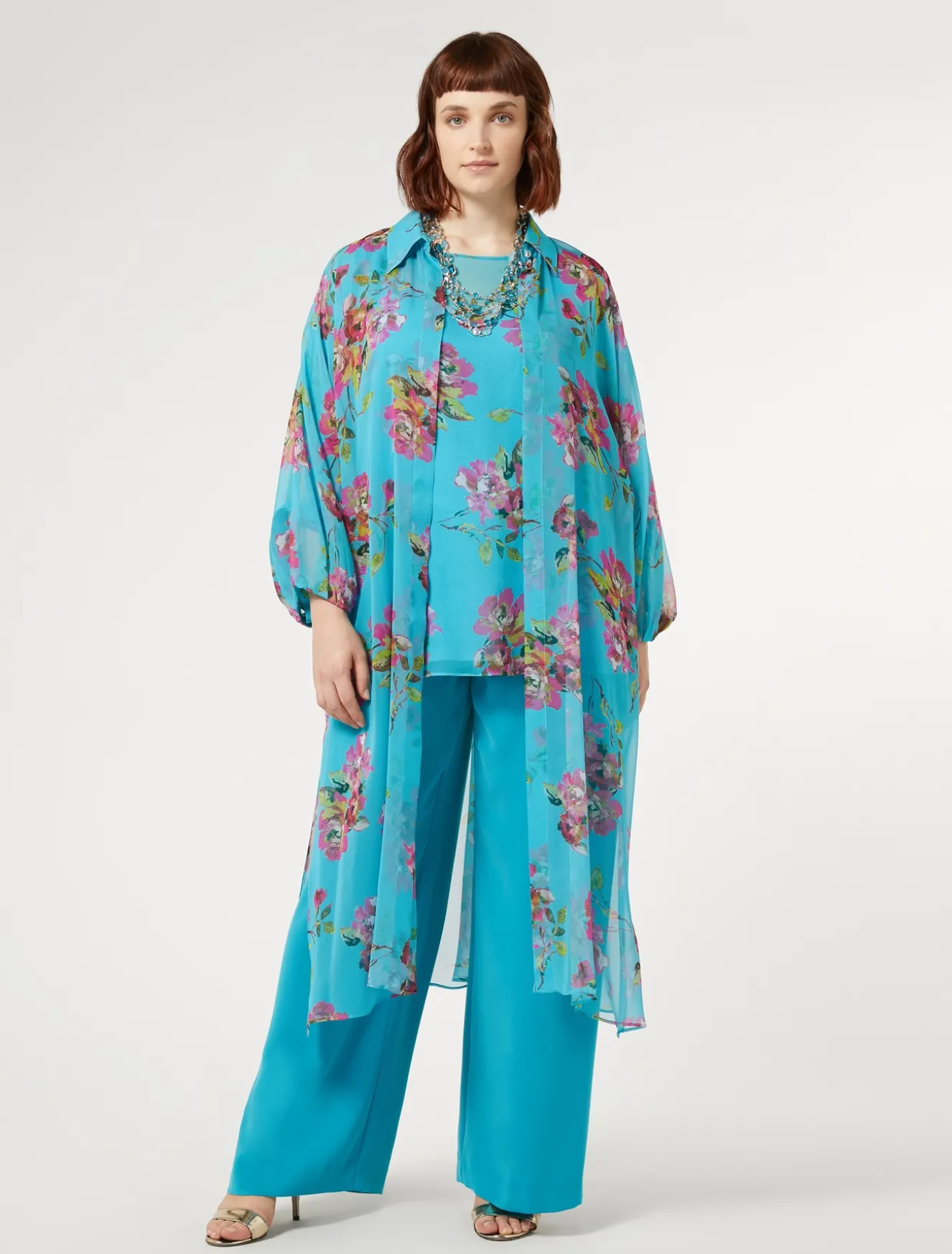 Hose aus Triacetat-Cady