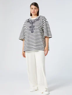 Hose aus Viskose-Drill