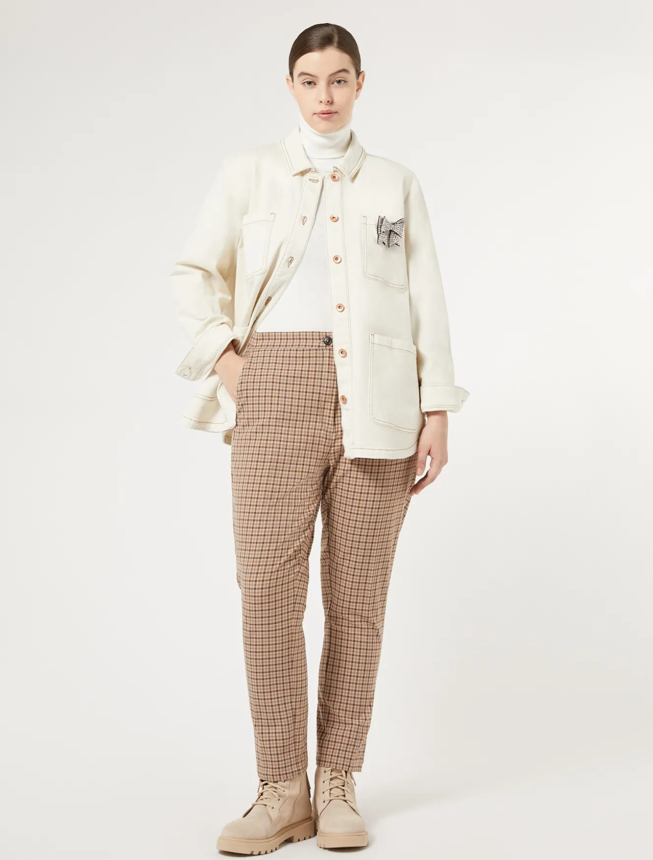 Hose aus Viskosemischtwill