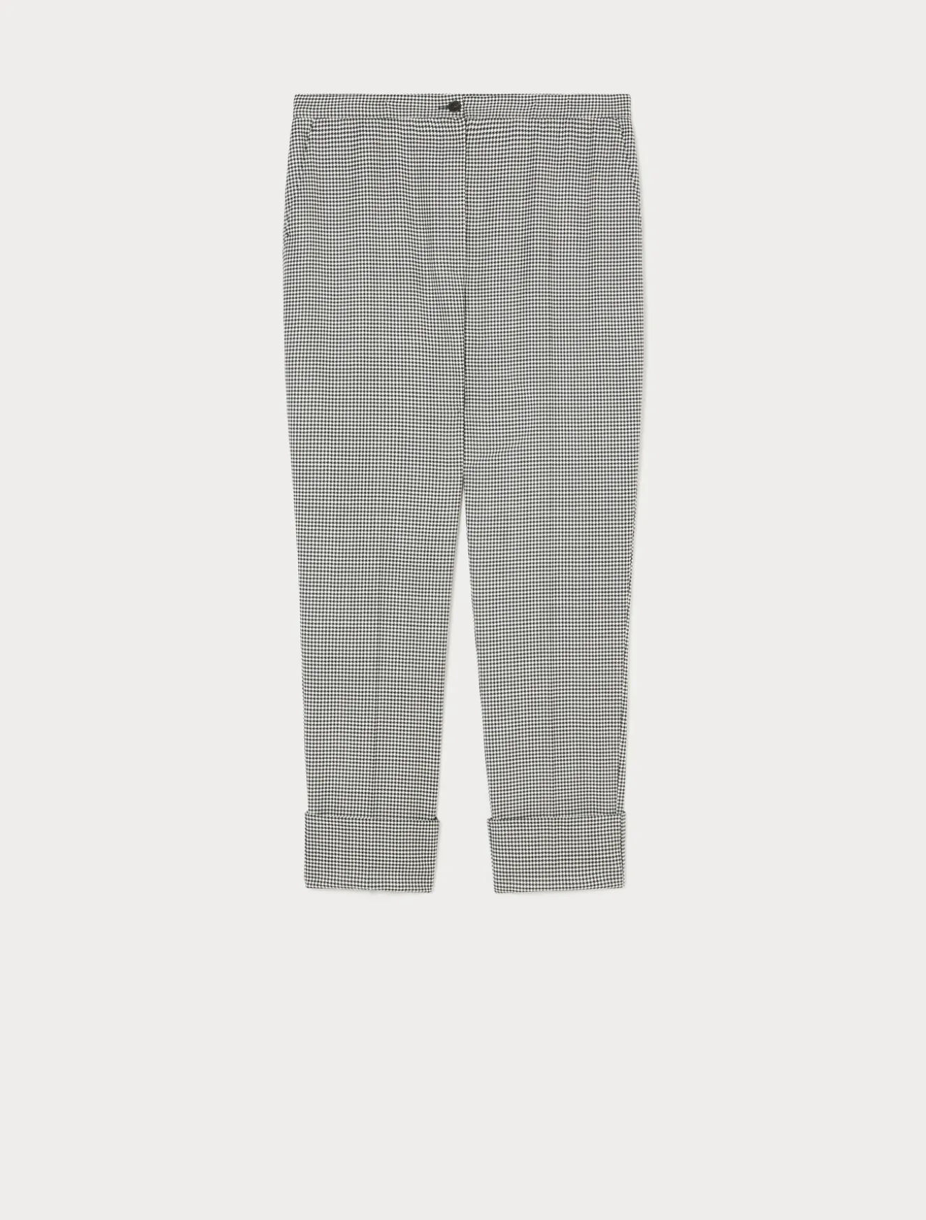 Hose aus Wollbatavia mit Stretchanteil