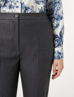 Hose aus Wolle und Seide