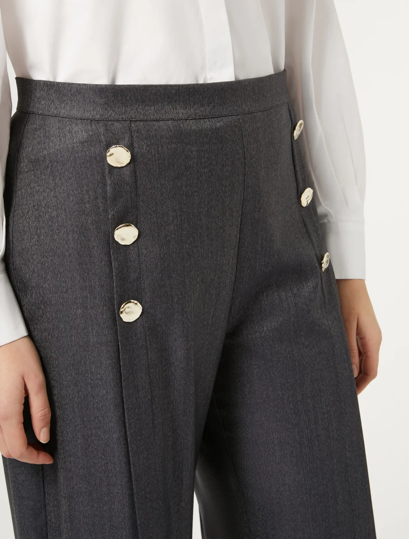 Hose aus Wolle und Seide