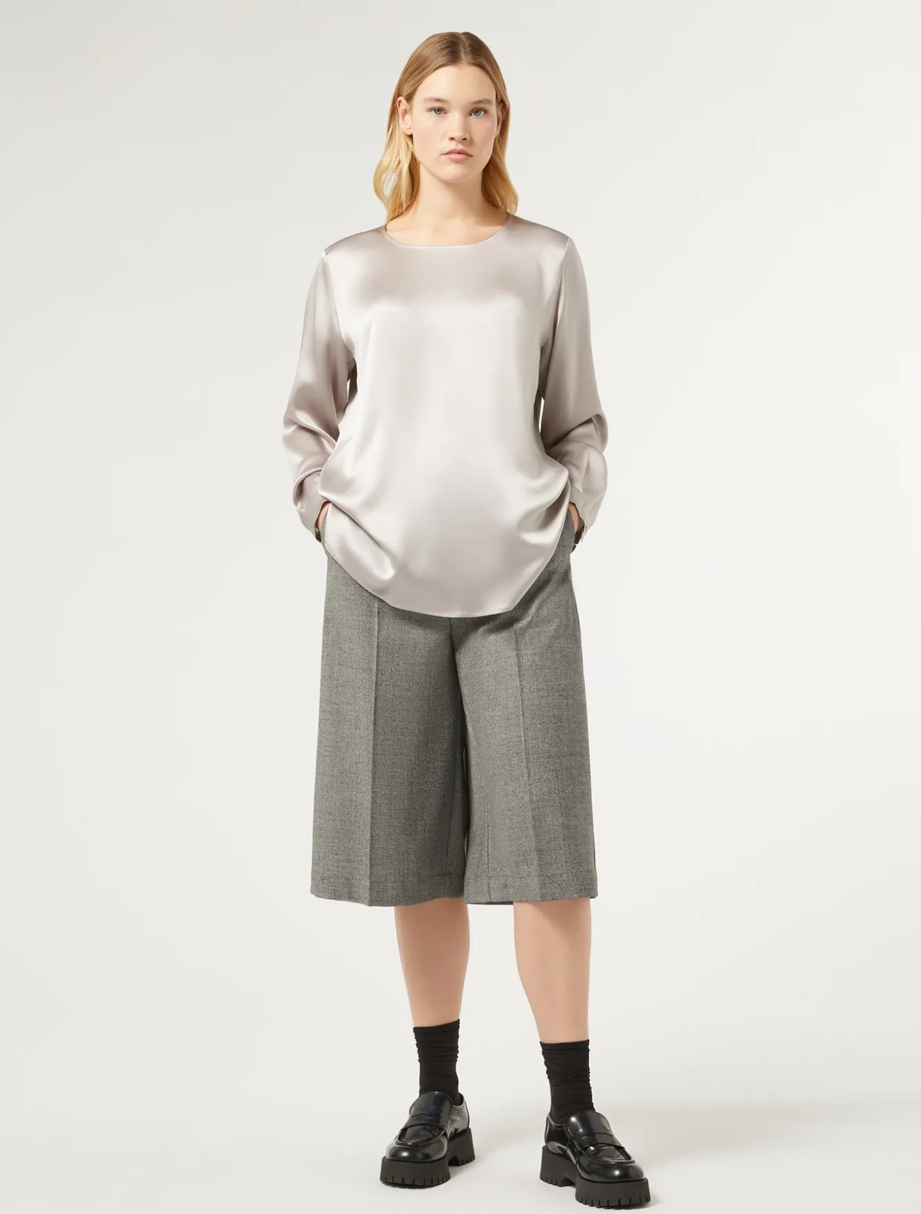 Hose aus Wollflanell