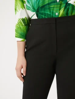 Hose aus Wollsatinkrepp