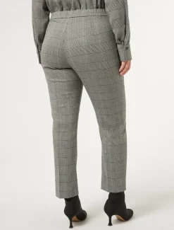 Hose mit Glencheck-Karo