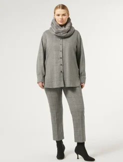 Hose mit Glencheck-Karo