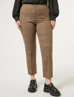 Hose mit Glencheck-Karo