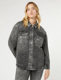 Jacke aus Baumwolldenim