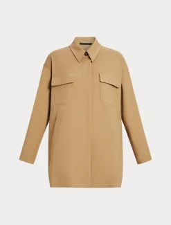 Jacke aus Baumwollmisch-Canvas