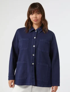 Jacke aus Baumwollstretch-Bull