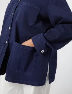 Jacke aus Baumwollstretch-Bull