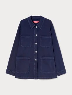 Jacke aus Baumwollstretch-Bull