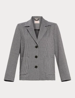 Jacke aus Jacquard-Jersey