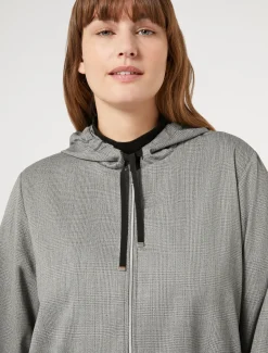 Jacke aus stückgefärbtem Garn