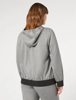 Jacke aus stückgefärbtem Garn