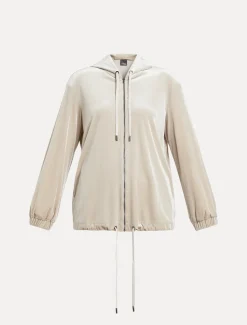 Jacke aus Stretch-Chenille