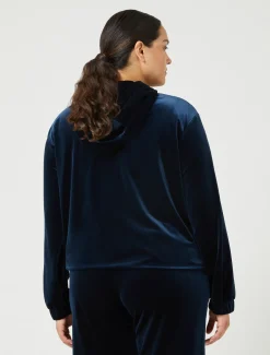 Jacke aus Stretch-Chenille