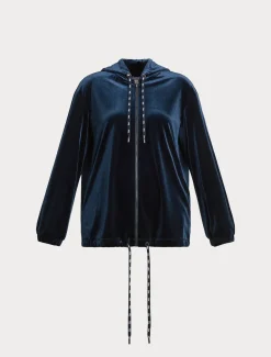 Jacke aus Stretch-Chenille