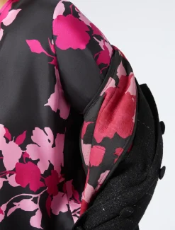 Jacke aus Strickstoff