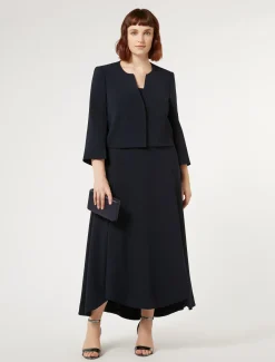 Jacke aus Triacetat-Cady