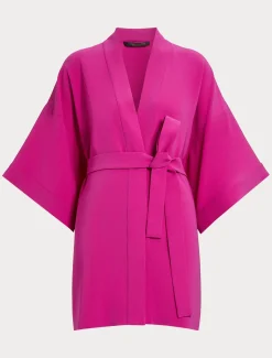 Jacke aus Triacetat-Cady