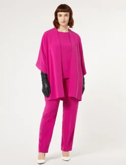 Jacke aus Triacetat-Cady