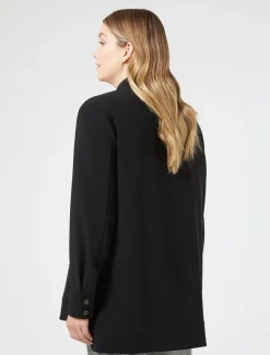 Jacke aus Triacetat-Cady