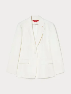 Jacke aus Viskosemisch-Twill