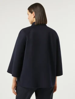 Jacke aus Woll-Kaschmir-Doppelgewebe