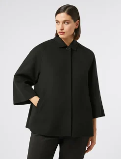 Jacke aus Woll-Kaschmir-Doppelgewebe