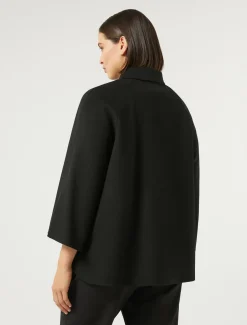 Jacke aus Woll-Kaschmir-Doppelgewebe