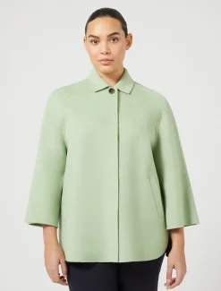 Jacke aus Woll-Kaschmir-Doppelgewebe