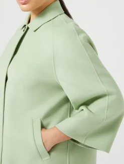 Jacke aus Woll-Kaschmir-Doppelgewebe