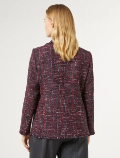 Jacke mit Bouclé-Effekt