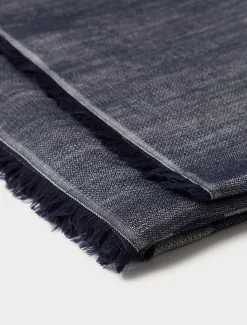 Jacquard-Stola aus Kaschmirgemisch