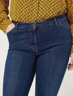 Jeans aus Denim-Twill